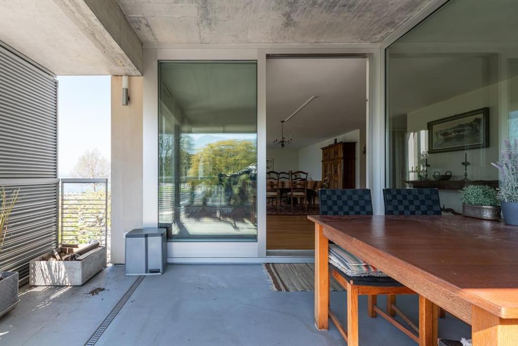 Lakeside-Apartment-1 Grand Appartement Familial Avec Terrasses Et Vue Panoramique Vevey Eksteriør billede